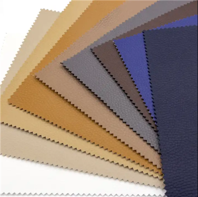 安いライチ粒パターン PVC レザー ホーム テキスタイルとソファの革製品の素材